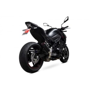 Kawasaki Z900 2020-2023 Red Power Slip-on Black Ceramic Coated Sleeve. Does not fit US model.