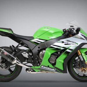 KAWASAKI ZX-10R 11-15 Race R-77 Stainless 3/4 Exhaust, w/ Carbon Fiber Muffler