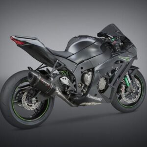 KAWASAKI ZX-10R/RR 16-20 Race ALPHA 3/4 Titanium Exhaust, With Carbon Fiber Muffler