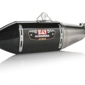 KAWASAKI ZX-6R 13-18 RS-4 Stainless Slip-On Exhaust, w/ Carbon Fiber Muffler