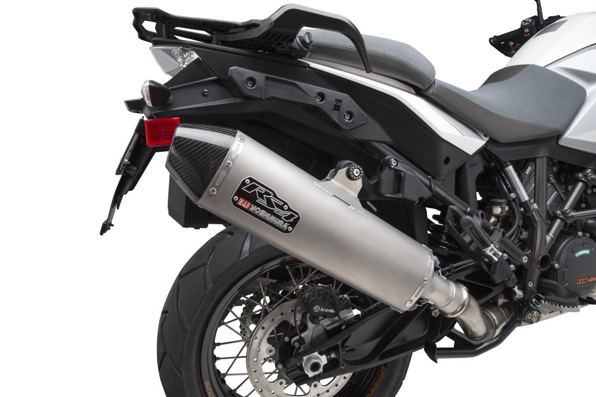 1090/1190/1290 Adventure RS-4 Stainless Slip-On Exhaust, w/ Stainless Muffler - Bild 4