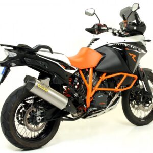 KTM 1190 ADVENTURE R13 HOMOLOGATED ALUMINIUM MAXI RACE-TECH SILENCER WITH CARBON END CAP