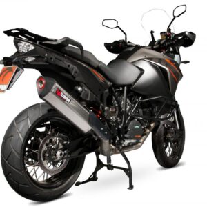 KTM 1190 Adventure 2013-2016 Serket Parallel Slip-on Brushed Stainless Steel Sleeve