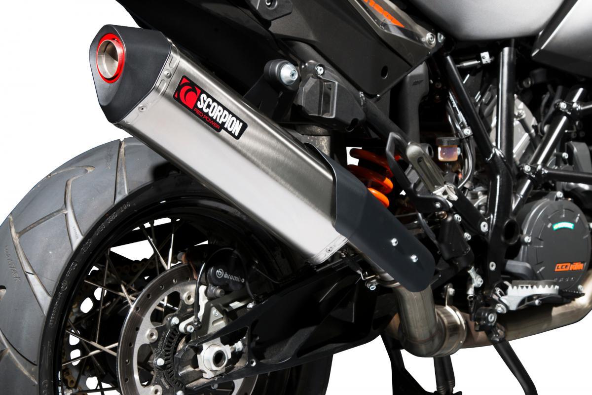 KTM 1190 Adventure 2013-2016 Serket Parallel Slip-on Brushed Stainless Steel Sleeve - Bild 2