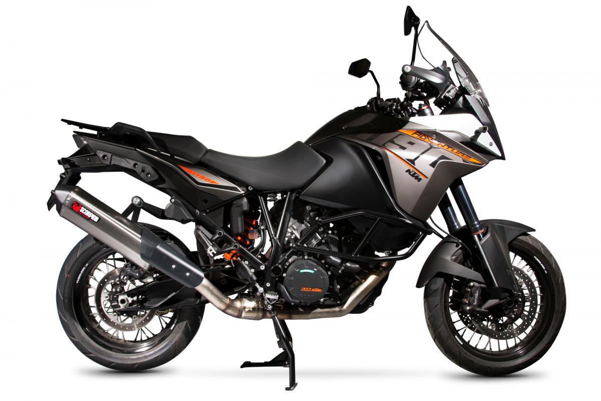 KTM 1190 Adventure 2013-2016 Serket Parallel Slip-on Brushed Stainless Steel Sleeve - Bild 4