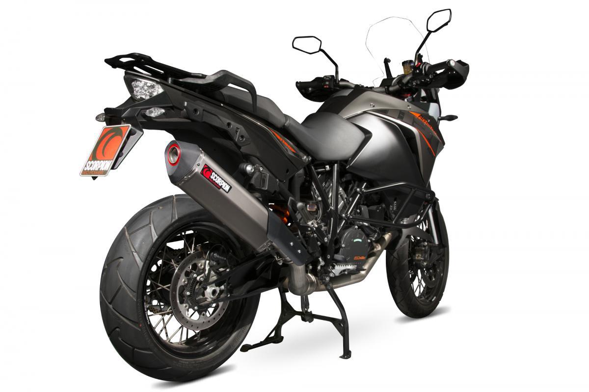 KTM 1190 Adventure 2013-2016 Serket Parallel Slip-on Titanium Sleeve