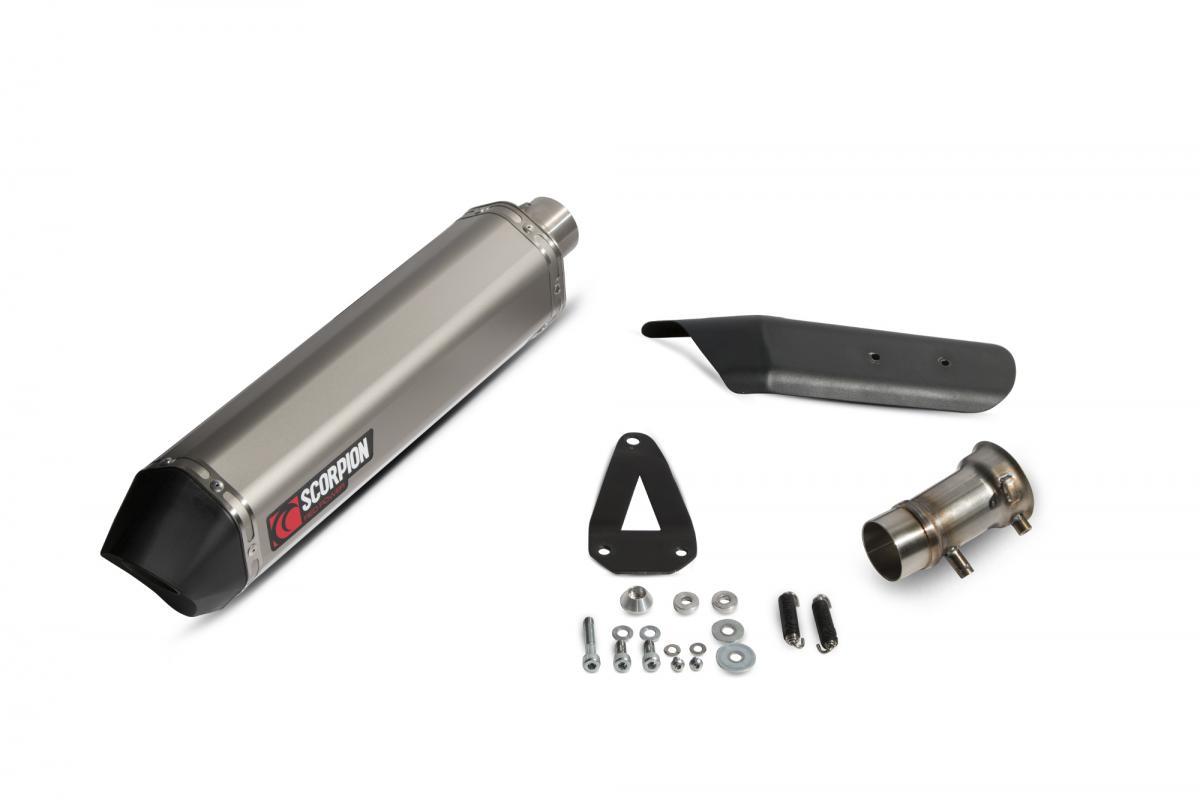 KTM 1190 Adventure 2013-2016 Serket Parallel Slip-on Titanium Sleeve - Bild 2