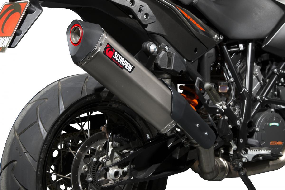 KTM 1190 Adventure 2013-2016 Serket Parallel Slip-on Titanium Sleeve - Bild 4