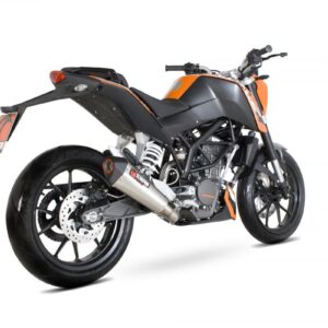KTM 125 Duke (2011-16) / 200 Duke (2012-16) 2011-2016 Serket Taper Slip-on Brushed Stainless Steel Sleeve