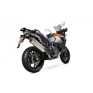KTM 1290 Super Adventure 2015-2020 Serket Parallel Slip-on Brushed Stainless Steel Sleeve