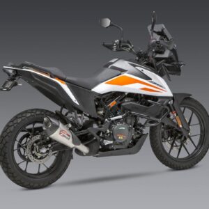 KTM 390 ADVENTURE 2020 AT2 Stainless Slip-On Exhaust, w/ Stainless Muffler