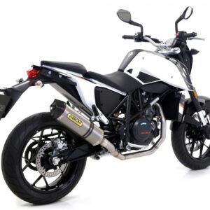 KTM 690 DUKE/R 16-18 HOM. RACE-TECH TITANIUM SILENCER CARBON END CAP FOR ARROW LINK PIPE OR COLLECTOR