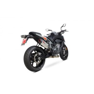 KTM 790 Duke 2018-2020 Serket Parallel Slip-on Brushed Stainless Steel Sleeve