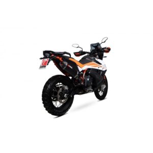 KTM Adventure 790 / Adventure 790 R 2019-2020 Serket Parallel Slip-on Black Ceramic Coated Sleeve