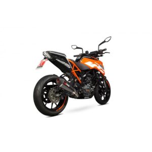 KTM Duke 125 2017-2020 Serket Taper Slip-on Carbon Fibre Sleeve