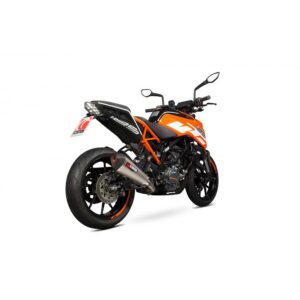 KTM Duke 125 2017-2020 Serket Taper Slip-on Titanium Sleeve