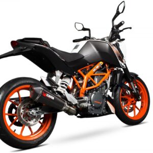 KTM Duke 390 2013-2016 Serket Taper 3/4 System Carbon Fibre Sleeve