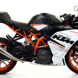 KTM RC 390 17-20 RACING NICHROM PRO-RACE EXHAUST WITH WELDED LINK PIPE HIGH VERSION