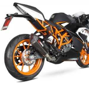 KTM RC125 2013-2016 Serket Taper Slip-on Carbon Fibre Sleeve