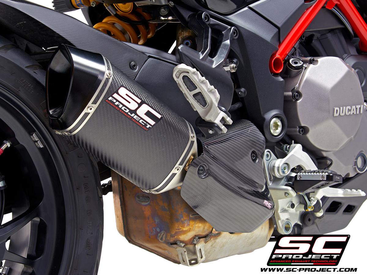 MTR carbon exhaust, with CNC machined end cap - MULTISTRADA 1260 (2018 - 2020) - Bild 4