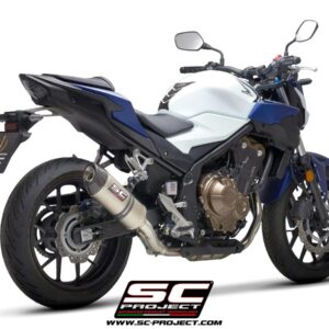 Oval carbon exhaust - CBR500R (2021 - 2023) - Euro 5