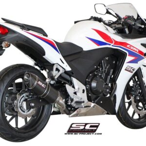 Oval carbon exhaust - CBR500R (2012 - 2016)