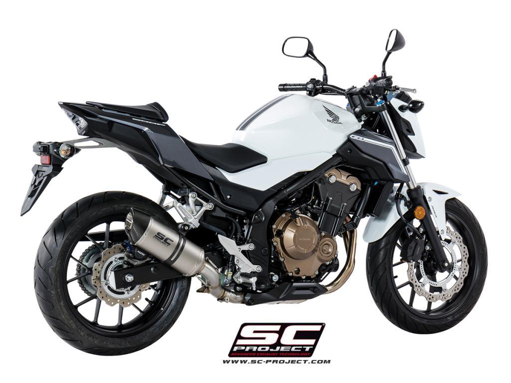 Oval carbon exhaust - CBR500R (2017 - 2018)