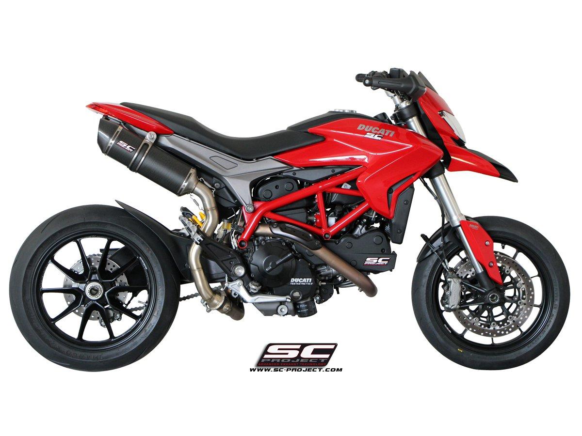 Oval carbon exhaust, high mount - HYPERMOTARD 821 (2013 - 2016) - Bild 3
