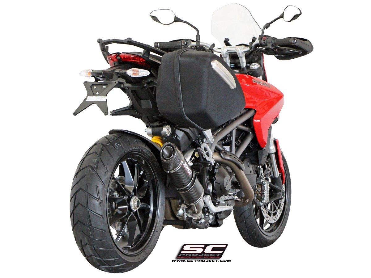 Oval carbon exhaust, low mount - HYPERMOTARD 821 (2013 - 2016) - Bild 2