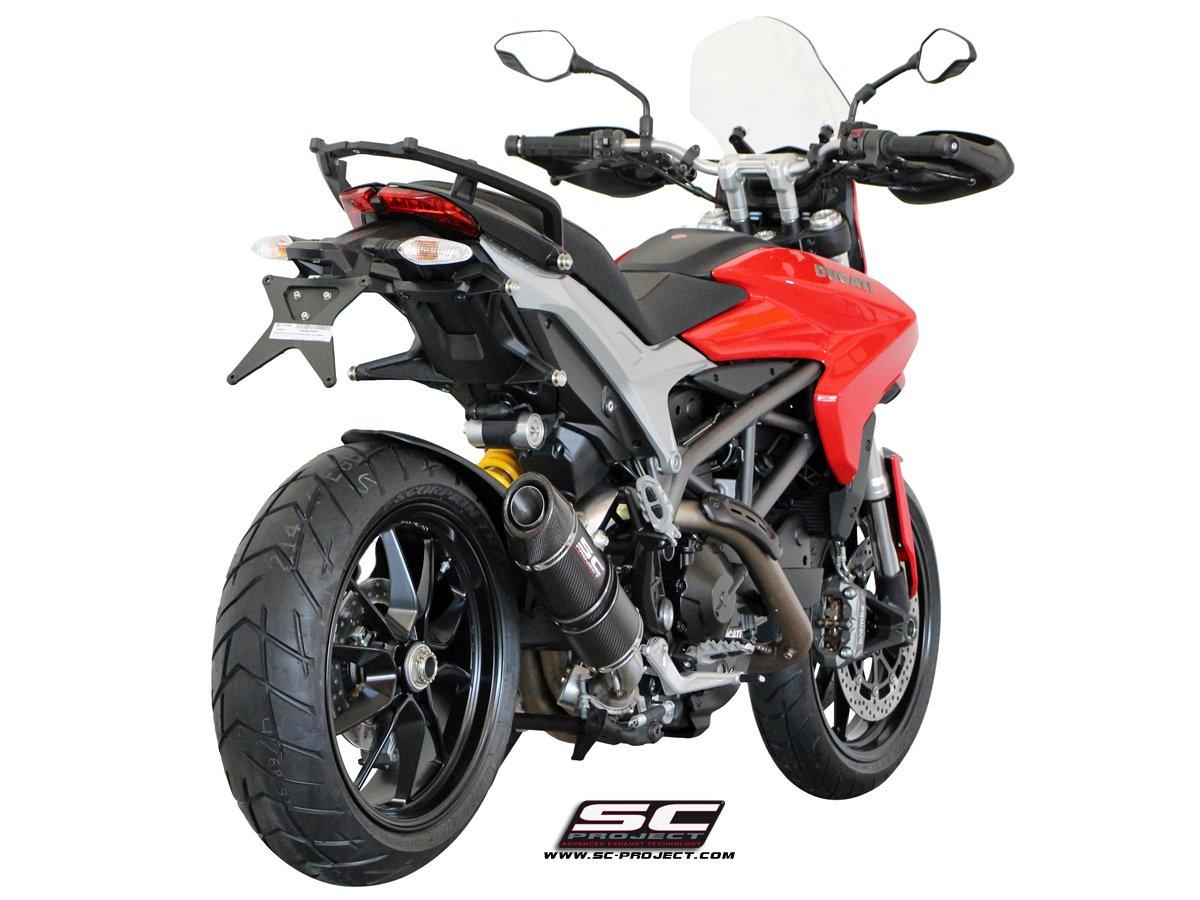 Oval carbon exhaust, low mount - HYPERMOTARD 821 (2013 - 2016) - Bild 5