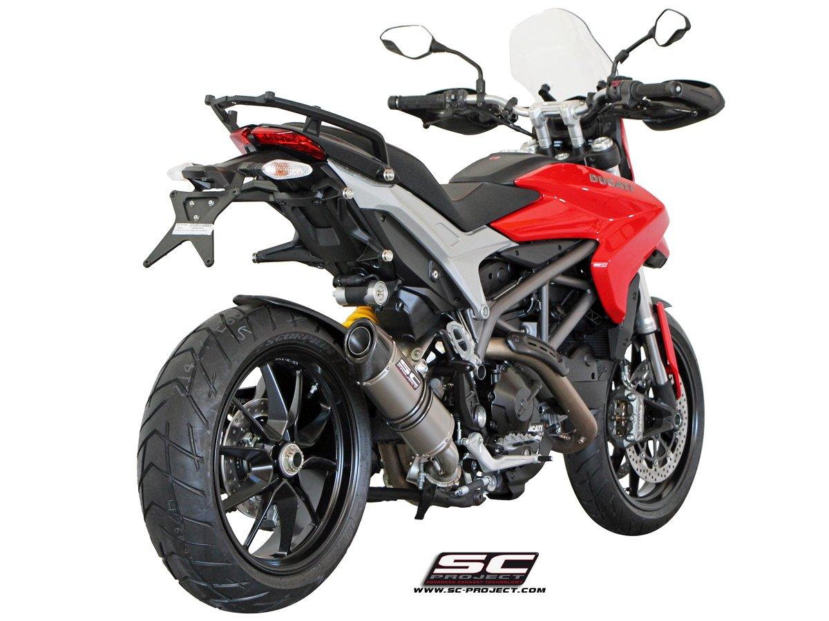 Oval titanium exhaust, low mount - HYPERMOTARD 821 (2013 - 2016) - Bild 2