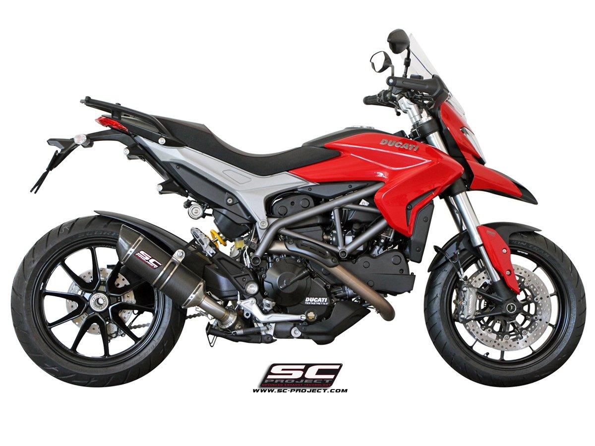 Oval titanium exhaust, low mount - HYPERMOTARD 821 (2013 - 2016) - Bild 3