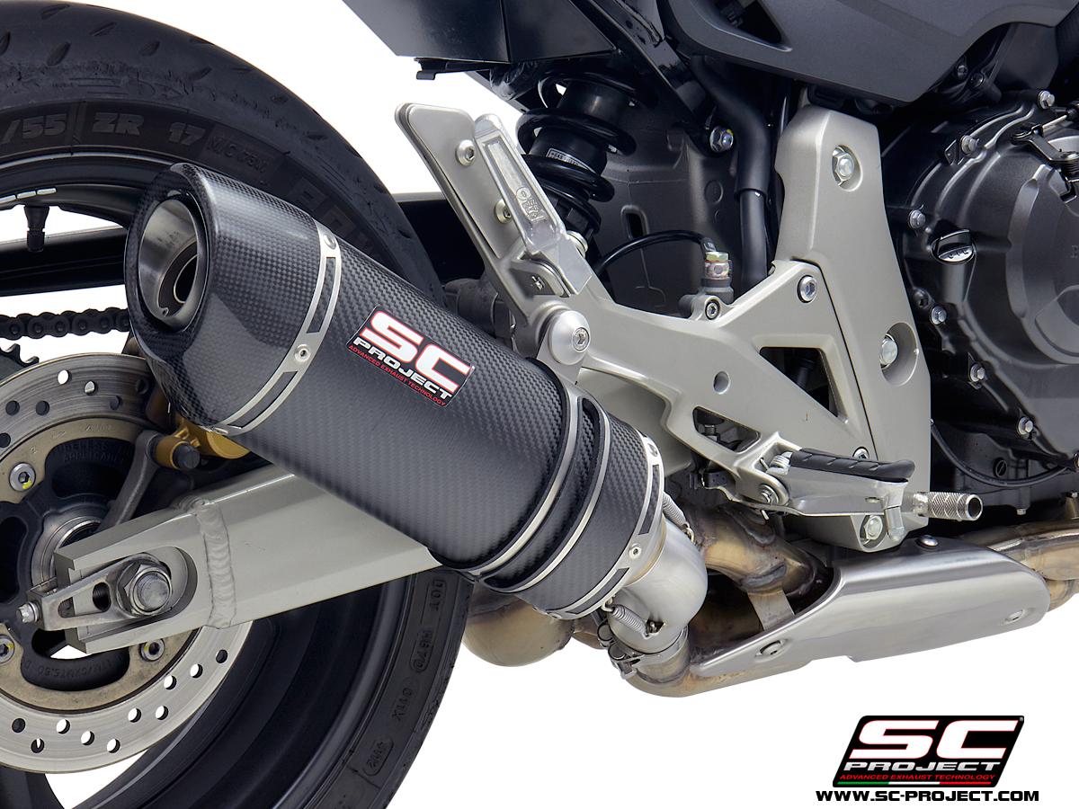 Oval titanium exhaust - CB600F HORNET (2007 - 2016) - Bild 2