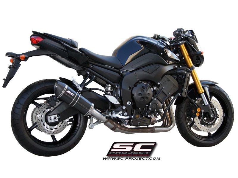 Oval titanium exhaust - FZ8 - FAZER 8 (2010 - 2016)
