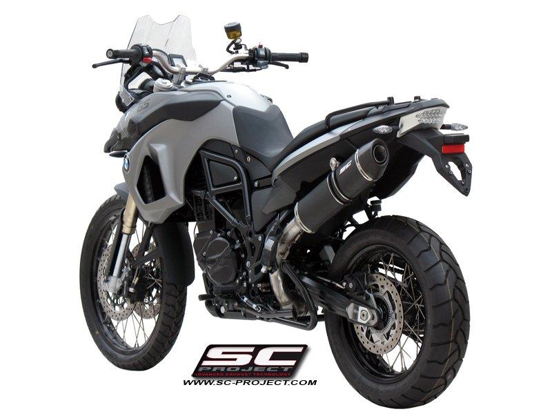 Oval titanium exhaust - F 800 GS (2008 - 2015) - ADVENTURE