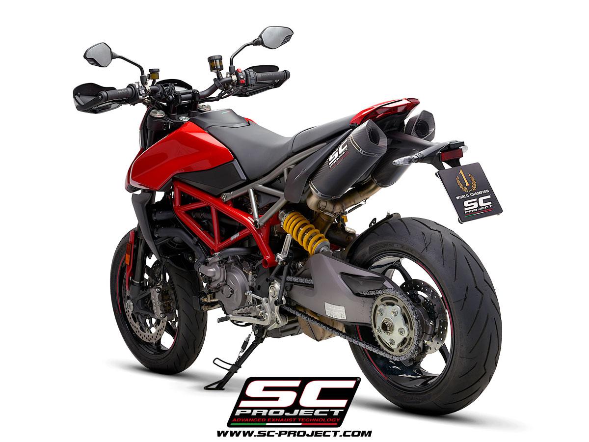 Pair of SC1-M carbon exhaust - HYPERMOTARD 950 - RVE - SP (2019 - 2021) - Euro 4 - Bild 2