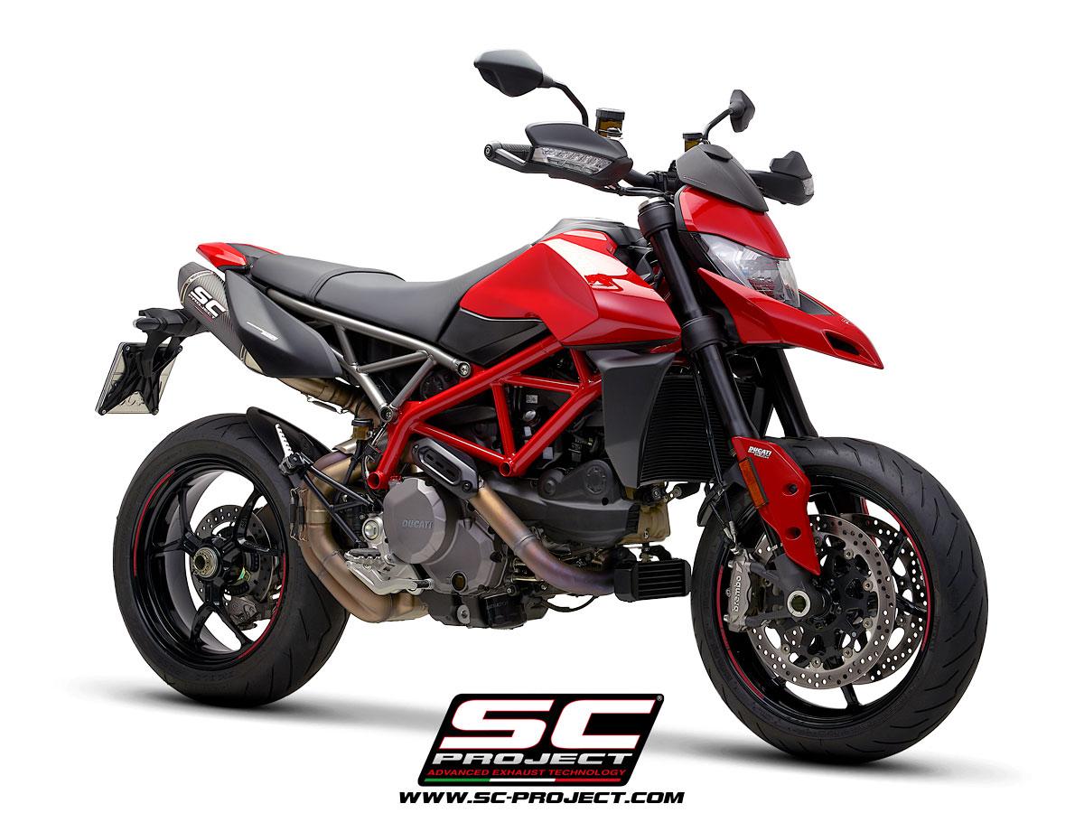 Pair of SC1-M carbon exhaust - HYPERMOTARD 950 - RVE - SP (2019 - 2021) - Euro 4 - Bild 3
