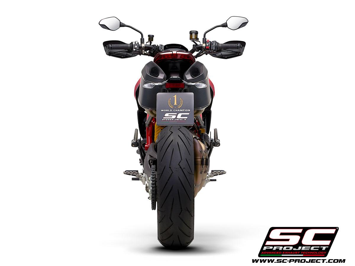 Pair of SC1-M carbon exhaust - HYPERMOTARD 950 - RVE - SP (2019 - 2021) - Euro 4 - Bild 4