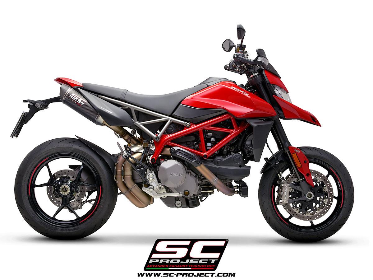 Pair of SC1-M carbon exhaust - HYPERMOTARD 950 - RVE - SP (2019 - 2021) - Euro 4 - Bild 6