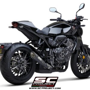 S1 titanium exhaust, matt black - CB1000R (2021 - 2025)