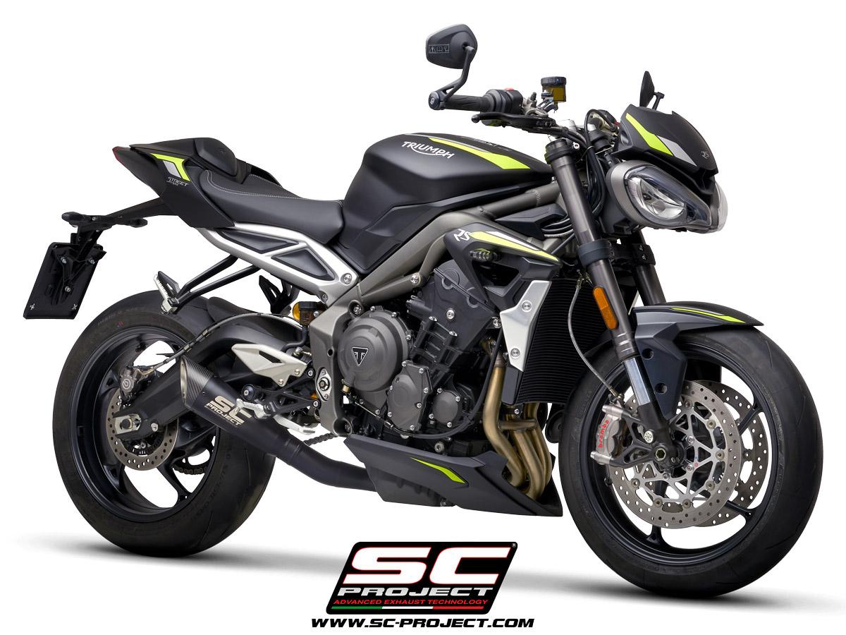 S1 titanium exhaust, matt black - STREET TRIPLE 765 (2017 - 2019) - S - R - RS - Bild 4