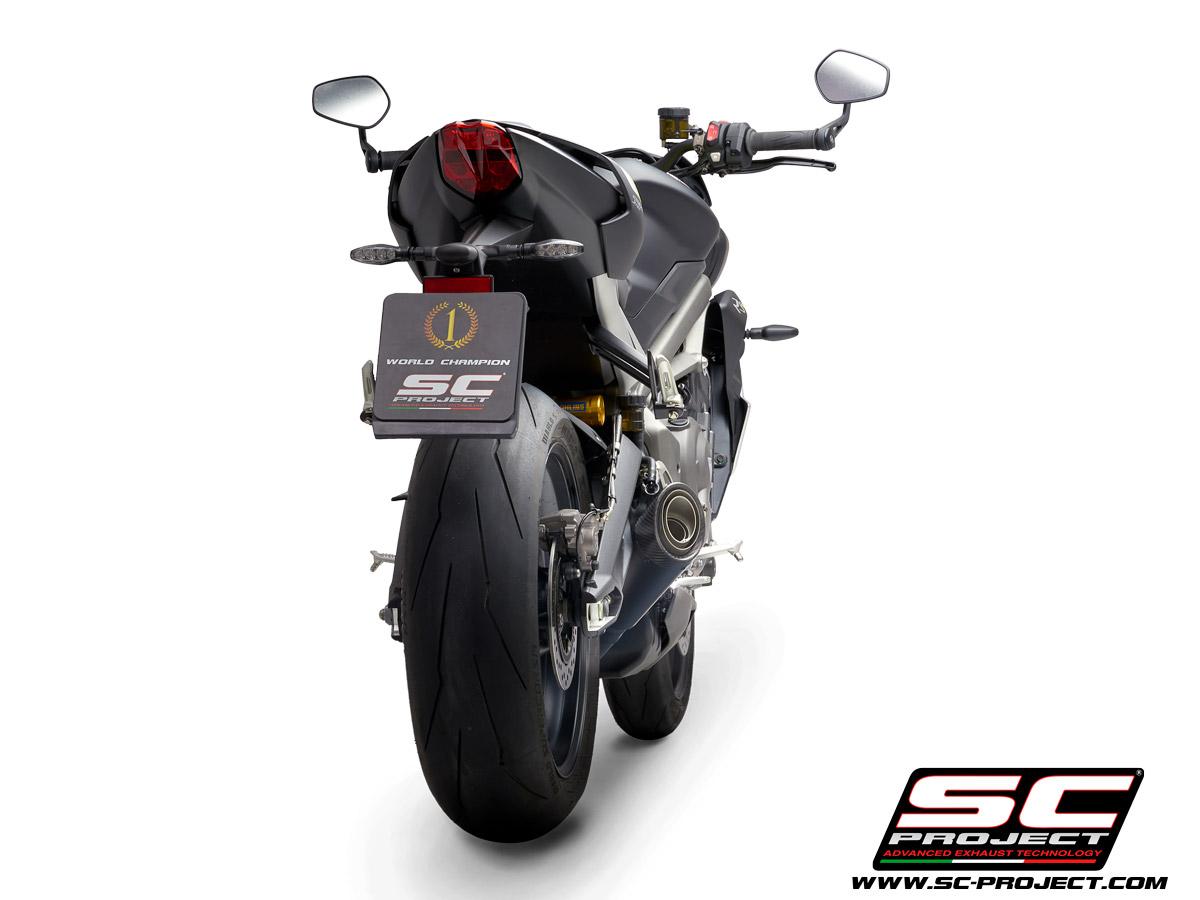 S1 titanium exhaust, matt black - STREET TRIPLE 765 (2017 - 2019) - S - R - RS - Bild 5