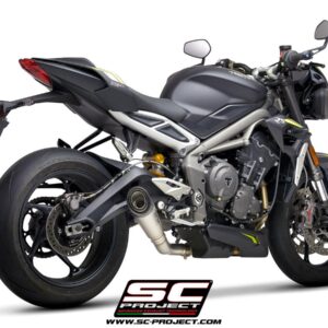 S1 titanium exhaust - STREET TRIPLE 765 (2017 - 2019) - S - R - RS