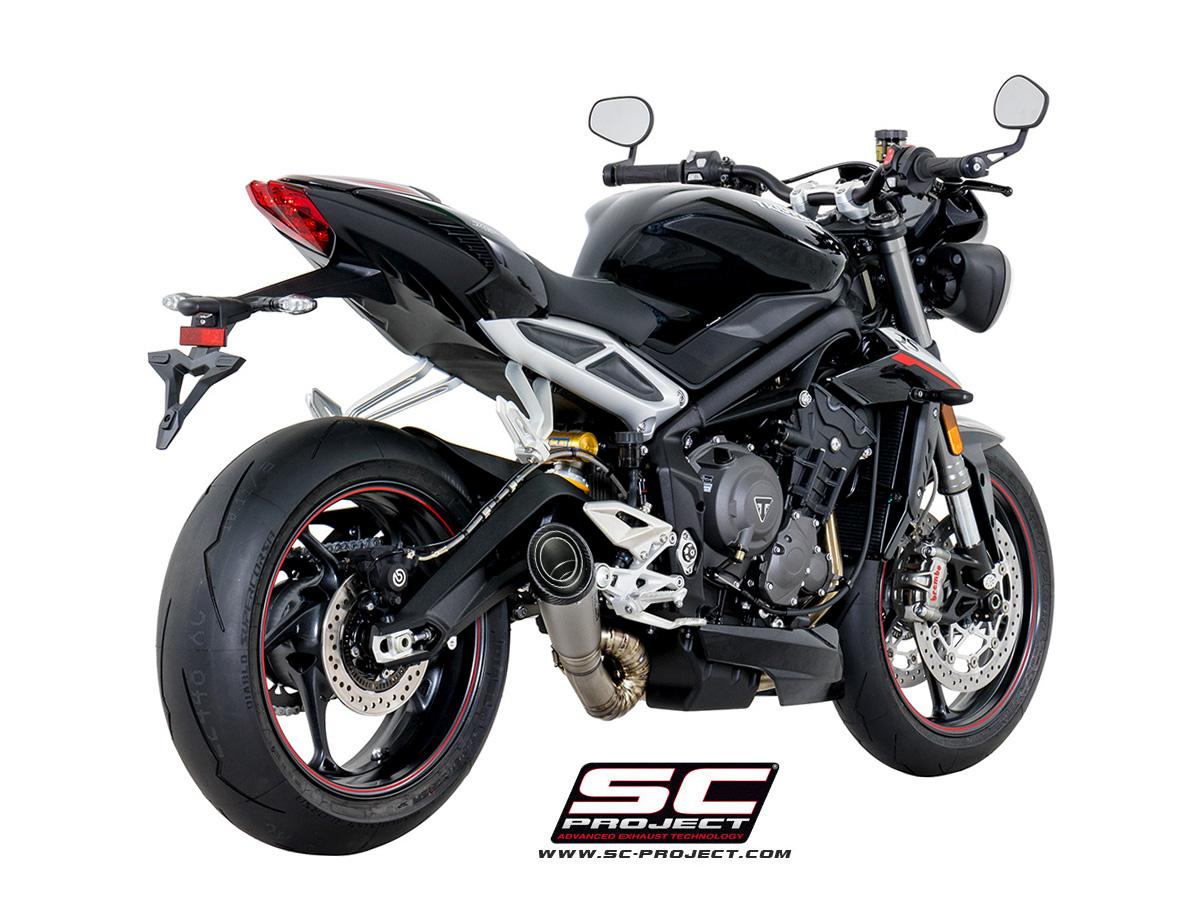 S1 titanium exhaust, with welded sector link pipe - STREET TRIPLE 765 (2017 - 2019) - S - R - RS - Bild 3