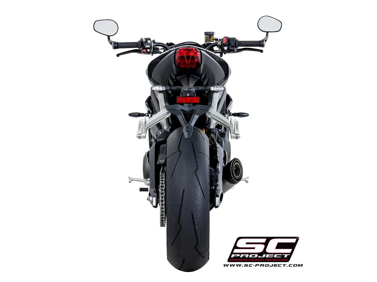 S1 titanium exhaust, with welded sector link pipe - STREET TRIPLE 765 (2017 - 2019) - S - R - RS - Bild 6