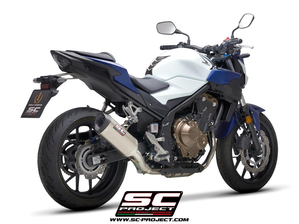 SC1-M carbon exhaust - CB500 (2019 - 2020) - F - X - Euro 4