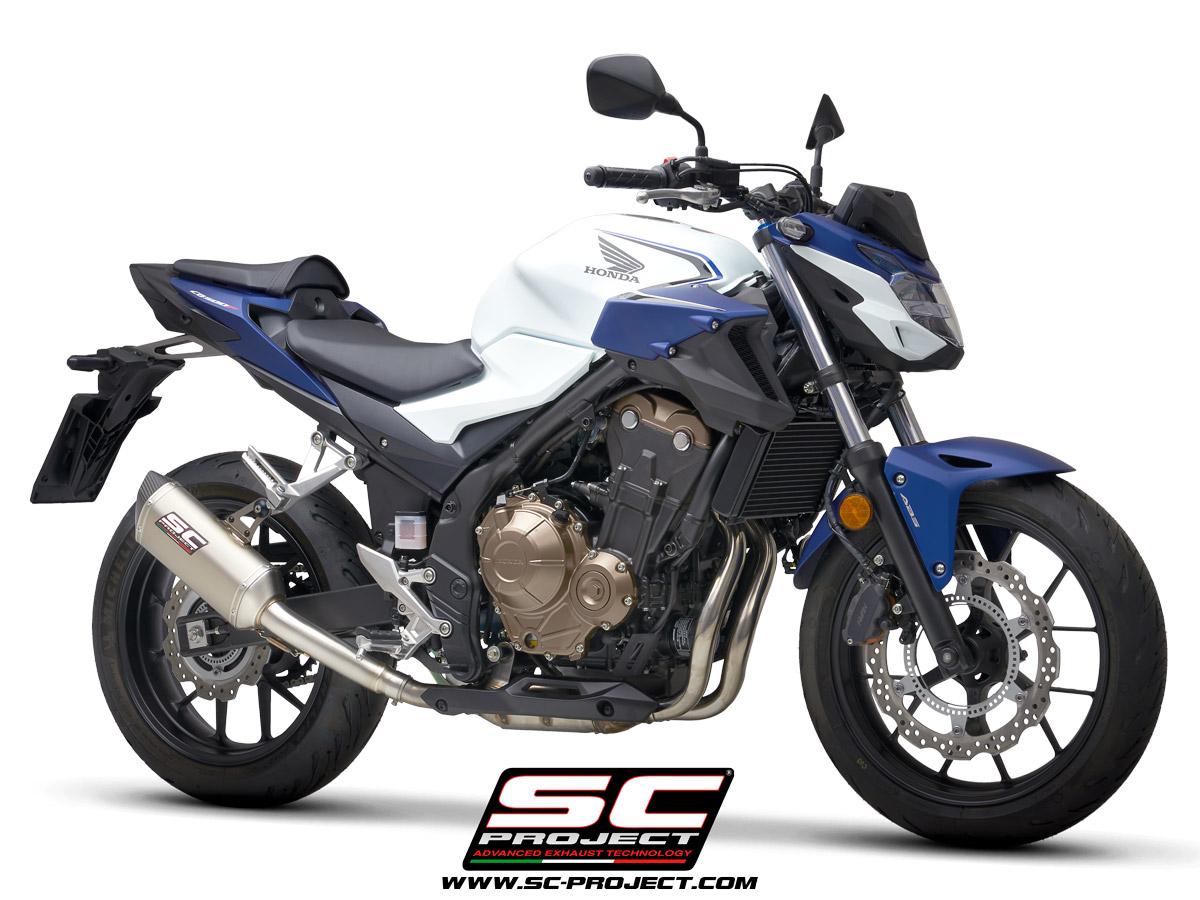 SC1-M carbon exhaust - CBR500R (2021 - 2023) - Euro 5 - Bild 3