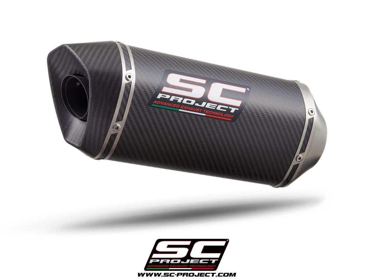 SC1-M carbon exhaust - CBR500R (2021 - 2023) - Euro 5 - Bild 4