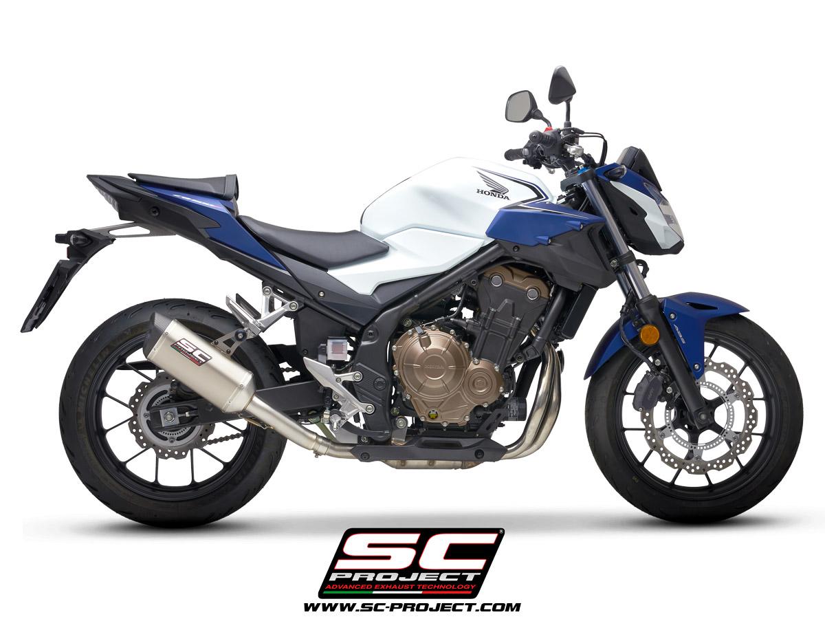 SC1-M carbon exhaust - CBR500R (2021 - 2023) - Euro 5 - Bild 6