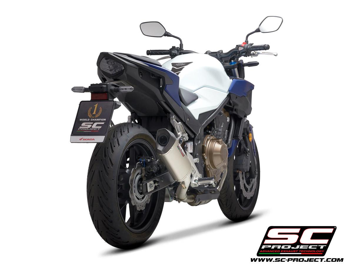 SC1-M carbon exhaust - CBR500R (2021 - 2023) - Euro 5 - Bild 7